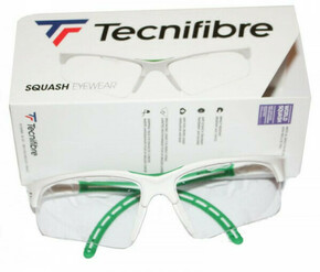TECNIFIBRE zaščitna očala za squash Green