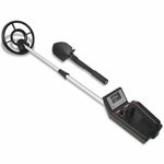 vidaXL Detektor kovin z lopato 160 cm
