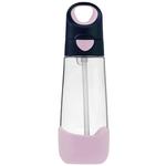 b.box otroška steklenica s slamico, 600 ml, indigo/roza