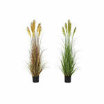 NEW Dekorativna rastlina DKD Home Decor 20 x 20 x 152 cm Rdeča Oranžna Zelena Rumena PVC (2 kosov)