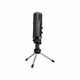 Lorgar Soner 313 igralni mikrofon s stojalom, črn
