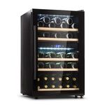 Klarstein Barossa 40D samostojni hladilnik za vino, 41 steklenic, 2 temperaturne območje