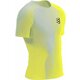 Compressport Performance SS Tshirt M Safety Yellow/White/Black L Tekaška majica s kratkim rokavom