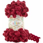 Alize Preja PUFFY - 100 g / 9 m - bordo