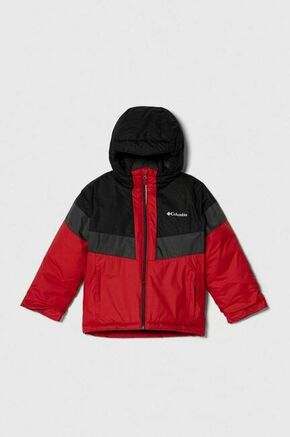 Otroška smučarska jakna Columbia rdeča barva - rdeča. Otroški Smučarska jakna iz kolekcije Columbia. Podložen model