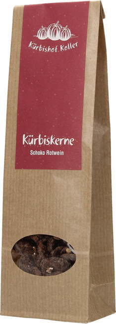 Kürbishof Koller Bučna semena s čokolado in rdečim vinom - 80 g