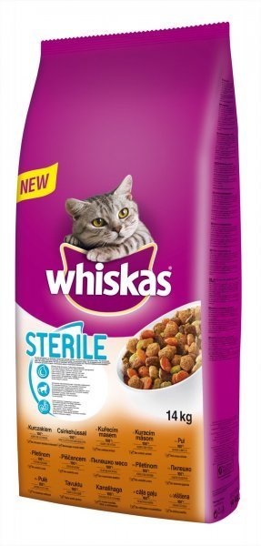 Whiskas mačja hrana Sterile