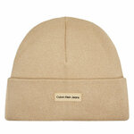 Kapa Calvin Klein Jeans Inst Patch Beanie K50K512142 Bež