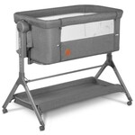 Lionelo potovalna posteljica Leonie Plus, Grey Stone