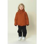 Otroška jakna Gosoaky CHIPMUNCK rjava barva - rjava. Otroška jakna iz kolekcije Gosoaky. Podložen model, izdelan iz vodoodpornega materiala.