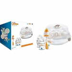 Munchkin LATCH, Set otroških stekleničk 120ml (2kom) s sterilizatorjem, od 0m +