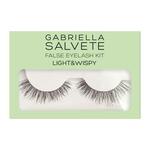 Gabriella Salvete Gabriella Salvete False Eyelash Kit Light & Wispy umetne trepalnice 1 kos