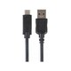 Emos SM7021BL kabel USB-A 3.0 / USB-C&nbsp;&nbsp;3.1, 1 m, črn