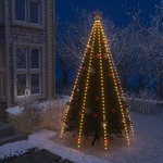 vidaXL Lučke za novoletno jeklo s 400 LED diodami IP44 400 cm