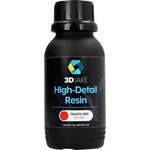 3DJAKE Resin 8K High-Detail transparentno živo rdeča - 500 g