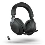 Jabra Evolve2 85 slušalke, USB/bluetooth, bež/črna, 117dB/mW, mikrofon