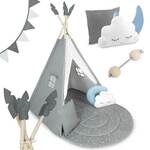 shumee Teepee šotor za otroke NK-406 Nukido - siv