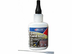 Roket Card Glue univerzalno hitro sušeče lepilo 50 ml