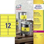 Avery Zweckform etikete L6107-20, 99,1 x 42,3 mm, rumene, odporne