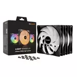 BE QUIET! light wings lx (bl127) rgb 140mm 4-pin pwm 3x ventilator