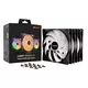 BE QUIET! light wings lx (bl127) rgb 140mm 4-pin pwm 3x ventilator