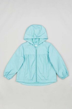 Otroška jakna zippy turkizna barva - turkizna. Otroški jakna iz kolekcije zippy. Nepodložen model