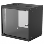 Manhattan stojalo - 19" stenska različica (9U, 500 (v) x 540 (š) x 400 (g) mm, IP20, Flatpack, črna)