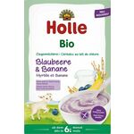 Holle Bio kaša iz kozjega mleka - borovnice in banane - 200 g