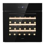 Klarstein Vinsider 30 Built-In Uno vgrajeni hladilnik za vino, 30 steklenic