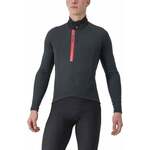 Castelli Entrata Thermal Jersey Light Black 3XL Jersey