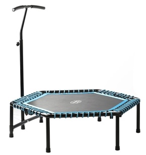 Fitnes trampolin 127 x 127 cm zložljiv