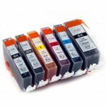 Canon PGI-525 , CLI-526 , komplet 6 kompatibilnih kartuš s čipom