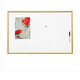 WEBHIDDENBRAND Klasična magnetna tabla Eco 40 x 60 cm, lakirana površina, lesen okvir