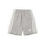 adidas Športne kratke hlače Essentials 3-Stripes Shorts HF1901 Siva Regular Fit