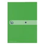 HERLITZ Mapa za dokumente z gumbom, a4, mat zelena 11227022