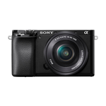 Sony ILCE6100 brezzrcalni digitalni fotoaparat + SELP1650II objektiv, črn