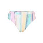PIECES Curve Bikini hlačke 'AIA' kremna / pesek / turkizna / roza