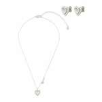 Emporio Armani Set nakita srebrna / transparentna / biserno bela