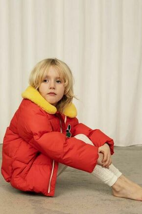 Otroška jakna Mini Rodini rdeča barva - rdeča. Otroški jakna iz kolekcije Mini Rodini. Delno podložen model