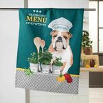 Bombažna kuhinjska krpa 50x70 cm Hot dog – douceur d'intérieur