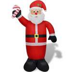 vidaXL 242358 Inflatable Santa Claus 240 cm