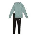 PUMA Trenirka za tek pastelno zelena / črna / bela 24253805