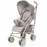 4Baby otroški voziček Le Caprice Light grey