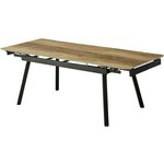 GENT raztegljiva miza Cupra 150/180/210x90x76 cm, hrast