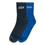 LSCN by LASCANA Nogavice temno modra / bela 11976872