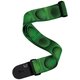 D'Addario Polyester Guitar Strap Optical Art Green Orbs