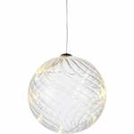 LED svetlobna dekoracija Sirius Wave Ball, Ø 13 cm