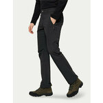 Jack Wolfskin Pohodne hlače Activate Xt 1503755 Črna Regular Fit