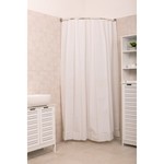 TENDANCE kopalniška zavesa 180x200cm bela 1101100