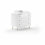 Bela otroška komoda s previjalnim pultom 100x100x74 cm Billy – Vipack